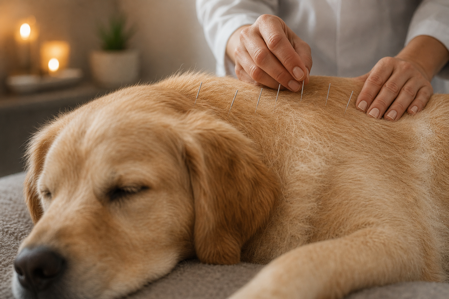 Qualified veterinary acupuncture